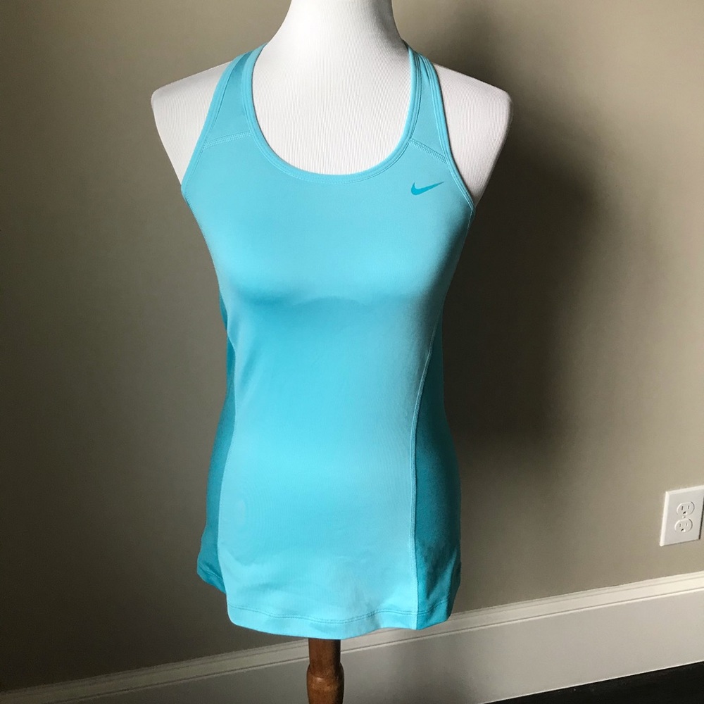 Nike dri-fit blue athletic tank